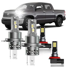 HUOKEDS for 2014-2021 Toyota Tundra Fog Lights Bulbs Combo, 4pcs Super... picture