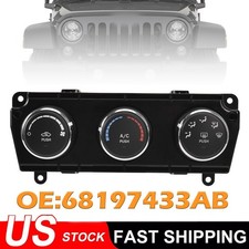 Fits 2011-2018 Jeep Wrangler Temperature Control Manual AC Climate Heated Glass picture