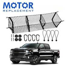 Trunk Bed 3 Pocket Envelope Style Mesh Cargo Net for TOYOTA TACOMA 2005-2023 New picture
