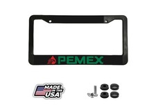 Pemex Hecho En Mexico Mexican Petróleos Mexicanos Car License Plate Frame picture
