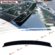 FOR 2010-2016 MERCEDES E CLASS W212 GLOSS BLACK REAR WINDOW ROOF SPOILER WING picture