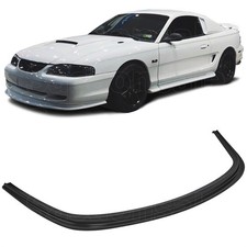 Fits 94-98 Ford Mustang V6 GT V8 Mach 1 Front Bumper Lip Splitter, GT PU Black picture