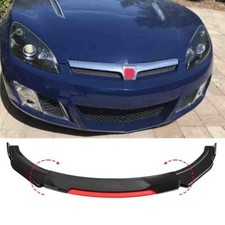 Front Bumper Spoiler Splitter Body Kit For Saturn Sky Red Line Glossy Black +Red picture
