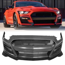 For 2018-2023 Ford Mustang GT500 Style Front Bumper Conversion Replacement Kit picture