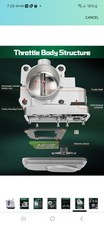 SCTIOO Electric Throttle Body Assembly Compatible for Nissan for Sentra 2.0l... picture