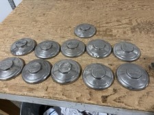 11 Hubcaps For 1935-1937 Ford  1 1/2 Ton Trucks- Quite Rare- Shipped Free In USA picture