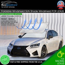 For Lexus Large Foldable Sun Shade Visor Windshield Cover UV Protection IS ES GS picture