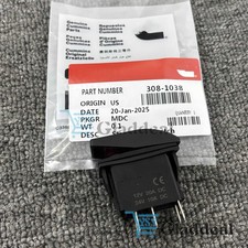 New RV Generator Rocker Start Stop Switch Red lens Fits Onan Cummins 308-1038 picture