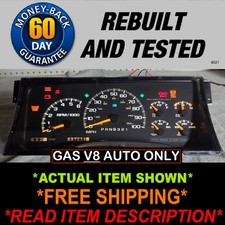 1996-1998 Chevy GMC C/K Tahoe Suburban Yukon Gauge Cluster picture