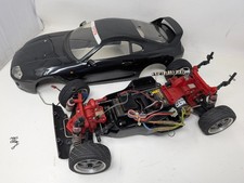 So RARE Vintage Tamiya TA02 Toyota Supra 1/10 RC Car Futaba Electronics (UU) picture