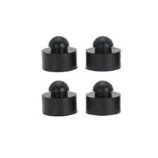 4pcs Push-in Bumper Feet Rubber Bumpers for Crockpot Fits 1/4