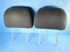 2000-2006 Chevy Avalanche Headrest Dark Gray Diamond Plate Pair Set Head Rest OE picture