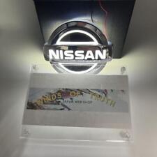 Nissan 5D LED Emblem 117x100mm 3 colours Car Parts Exterior Parts 4.61 ×3.94 in picture