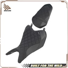 WOLFLINE Rider & Passenger Seat for Yamaha YZF-R3 2025 & MT-03 2025-2026 Durable picture