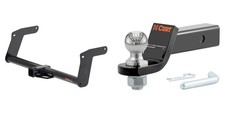 CURT Trailer Hitch Tow Kit Class 3 Receiver, 2in Ball Mount, Pin & Clip #13498 picture