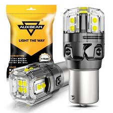 AUXBEAM 1156/BA15S/7506 LED Backup Reverse Light Bulb 6500K White Upgrade Canbus picture