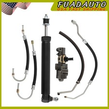 For 1963-1979 Corvette Power Steering Valve Cylinder Ram Hose Kit NO CORES C2 C3 picture