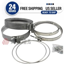 New DPF Filter Clamp Gasket Kit for Detroit DD13 DD15 A680950202 A6809950302 picture