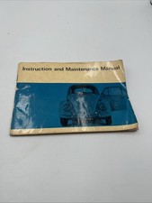 RARE 1966 Volkswagen Beetle Owners Manual VW Bug Type VW 1300A VW 1500 picture