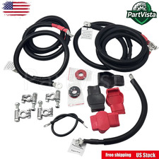 New Battery Cable 4437/90 for Ford F250 F350 6.0L PowerStroke 2/0 Wire 2003-2007 picture