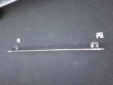 1964-66 Plymouth Barracuda Valiant Back Seat Latches, Bar and Hook Plates.  OEM  picture