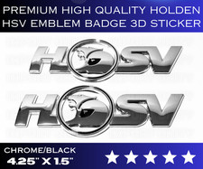 2X PREMIUM HOLDEN HSV Emblem Badge 3D Sticker For Trunk Tailgate PONTIAC GTO G8 picture