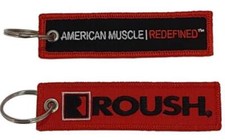 Key Chain - Roush Embroidered Tag * Perfect for Roush Mustang, F150, Racing Fans picture