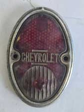 Original used 1937 1938 1939 Chevy Truck Tail light Lens & Bezel picture