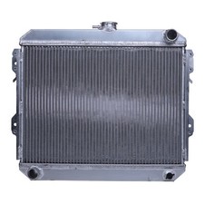 CU944 Full Aluminum Radiator Only For Toyota Pickup 2.4L 1981-1983 picture