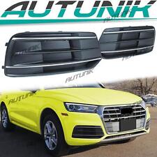 For 2018-2020 Audi Q5 Front Bumper Insert Lower Grill Fog Light Grille Cover picture