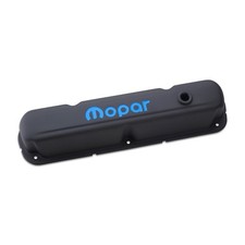 Proform 440-751 Engine Valve Covers Steel Black Mopar Emblem LA/SB Engine picture
