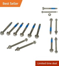 Corrosion-Resistant Body Mount Bolt Set for Cadillac Vehicles - 10 Piece Kit picture