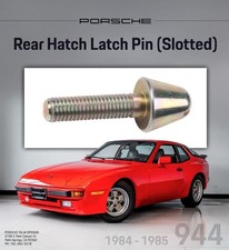 1984-1985 Porsche 944 Rear Hatch Latch Pin (Slotted) GENUINE 477827527 picture