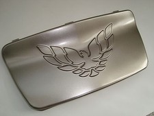 Paint Blemished Pontiac Firebird Trans Am Pewter Metallic Paint License Cover GM picture