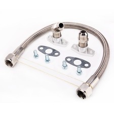 TRITDT Fits Garrett T25 T28 SR20DET Turbo Oil Return Line Kit 10AN 50cm M8 picture