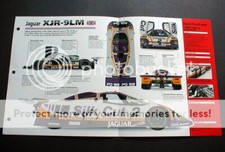 1988 JAGUAR XJR-9LM RACER UNIQUE IMP BROCHURE '88 picture