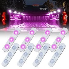 Ultra-Bright Blue Truck Bed Lighting Kit - 8 Waterproof Pods for All Vehicles picture