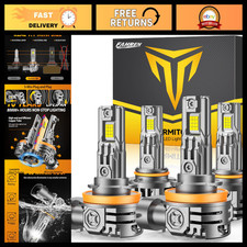 Ultra-Bright H11 9005 LED Bulbs 220000LM 6500K Cool White, 80K+ Hours, Waterproo picture