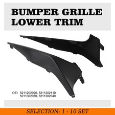 2-20PCS Fit 2020-2022 Toyota Corolla SE XSE Front Grille Lower Bumper Trim LH+RH picture