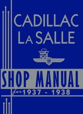 1937 - 1938 Cadillac LaSalle Shop Manual picture