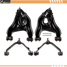 For 1997-2003 Ford F-150 RWD 4PCS Suspension Front Upper Lower Control Arms Set picture