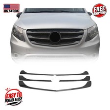 MERCEDES VITO W447 2014-2019 PRE FLFront Grill S.Steel Gloss Dark 5 Pcs picture