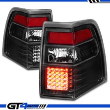 Black Replacement LED Brake Tail Light For 2007-2016 Ford Expedition LH RH Pair picture