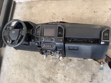 2018 Ford F-150 Shelby dashboard assembly combined with its steering wheel picture