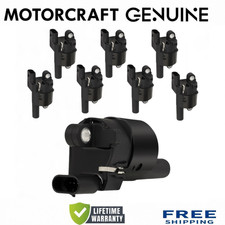 OEM NEW MOTORCRAFT x8 Ignition Coil 2007–2013 Chevrolet Silverado, Tahoe 5.3L V8 picture