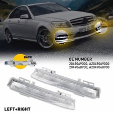 For 2012-15 Mercedes C-Class Right Left Passenger LED Daytime Running Light 5940 picture