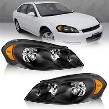 WEELMOTO Headlights For 2006-2013 Chevy Impala 2006-2007 Monte Carlo Headlamps picture