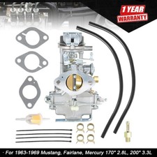 Autolite 1100 Carburetor For FORD Mustang Falcon 1963-1969 6 cyl 170 200 CID Eng picture