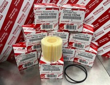 10X Genuine Toyota / Lexus Engine Cartridge Oil Filter 10 Pack Case 04152-YZZA6 picture