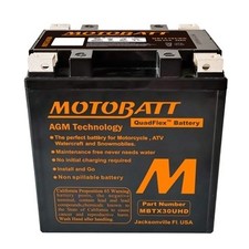 Motobatt MBTX30U(HD) Quadflex AGM 12V Battery - MBTX30UHD picture